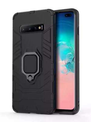 oneo ARMOUR Grip Samsung Galaxy S10 Plus Protective Case - Black