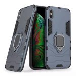 oneo ARMOUR Grip iPhone XS Max Protective Case - Navy Blue