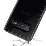 oneo VISION Samsung Galaxy S10 Transparent Case - Dark Grey