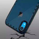 oneo VISION iPhone XR Transparent Case - Dark Grey