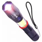 oneo Flashlight Long Range LED Torch with SOS - FFP